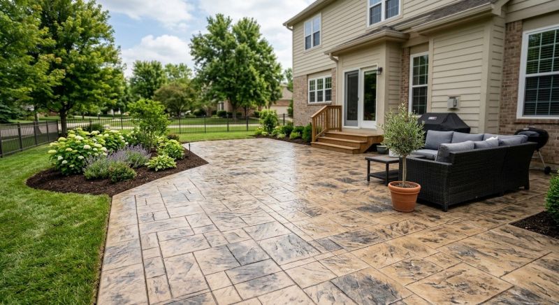 Textured Concrete Paving Service