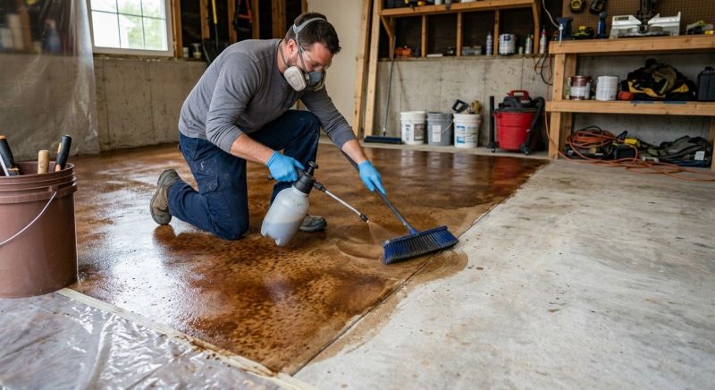 Concrete Tinting in Fort Worth, TX
