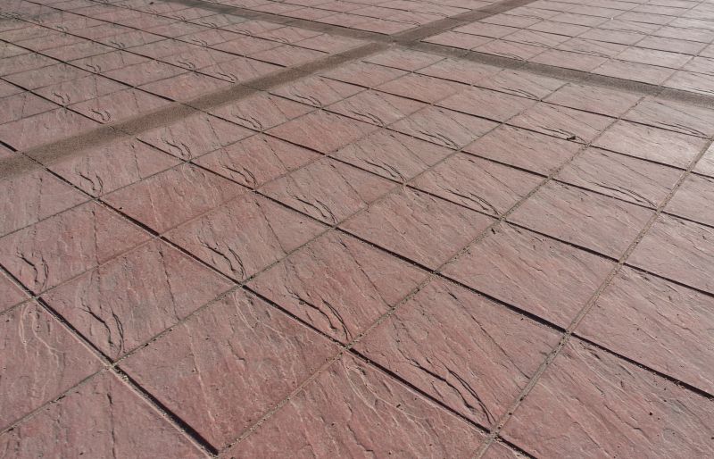 Textured Concrete Paving