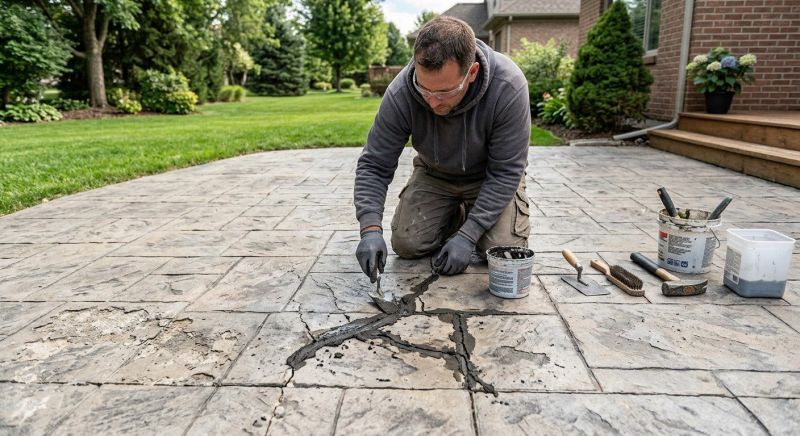 Decorative Concrete Repair in Boca Raton, FL