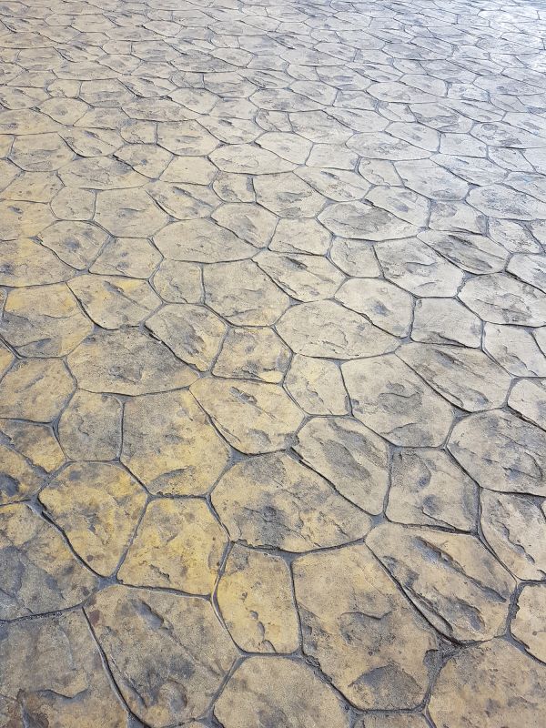 Textured Concrete Paving detail